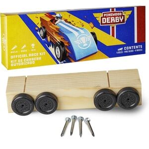 Cub Scouts Pinewood Derby Official Race Kit
